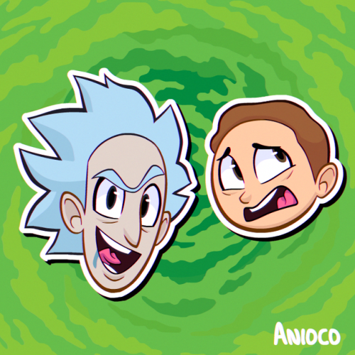 Rick and Morty Stickers