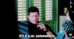 plaiding:  Dean + recurring themes [&frac34;] ↳ Alcoholism  