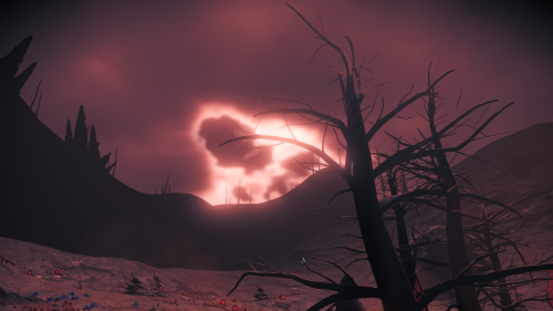 I Love The Eerie Storms On These Volcanic Worlds.
