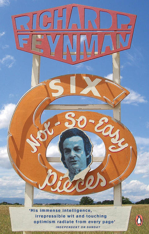 Andy Bridge’s covers for Richard Feynman’s books from Penguin UK.