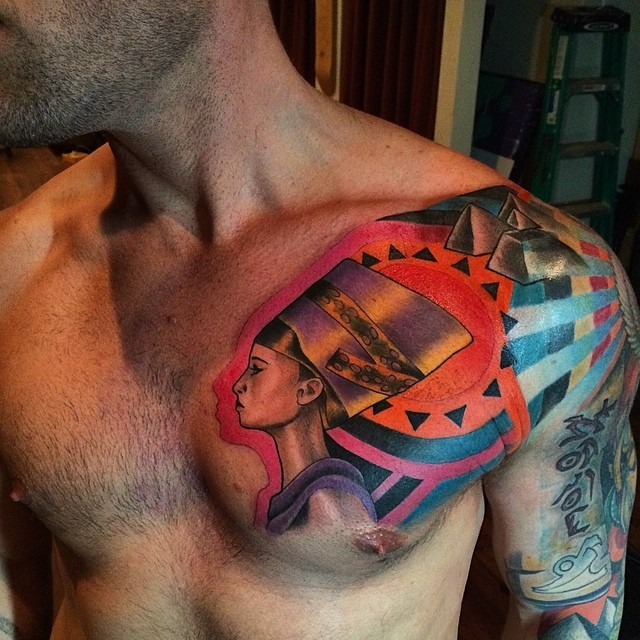 miyabailey:  Colors &amp; Soul… #miyabailey  (at City of Ink)  Dope