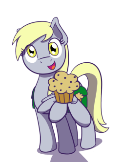 flutterluv:  Happy Derpy Appreciation Day. Give a muffin to a friend.  &lt;3