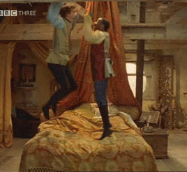 mizgnomer:  Furniture Abuse by David Tennant Bonus:  