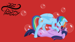 twidashlove:Fluffy Bubbly Love~ Source: Mr-Pony-Man<3