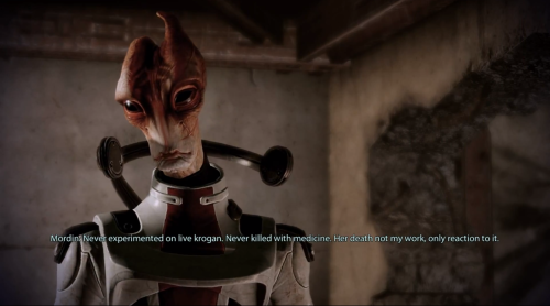 niftu-cal: In Mordin’s tag you see plenty of singing and dancing and “had to be me, someone else mig
