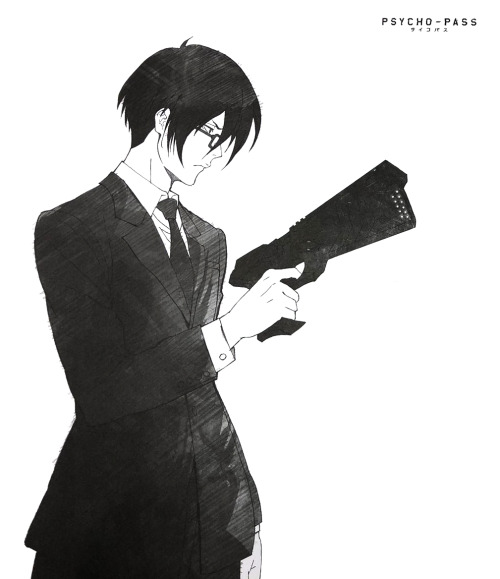 immloveanime: Psycho-Pass Post Cards by Kyouji Asano