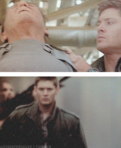 wingedfreckles:  ▸ spn meme        ➥ one hunter - Dean Winchester 