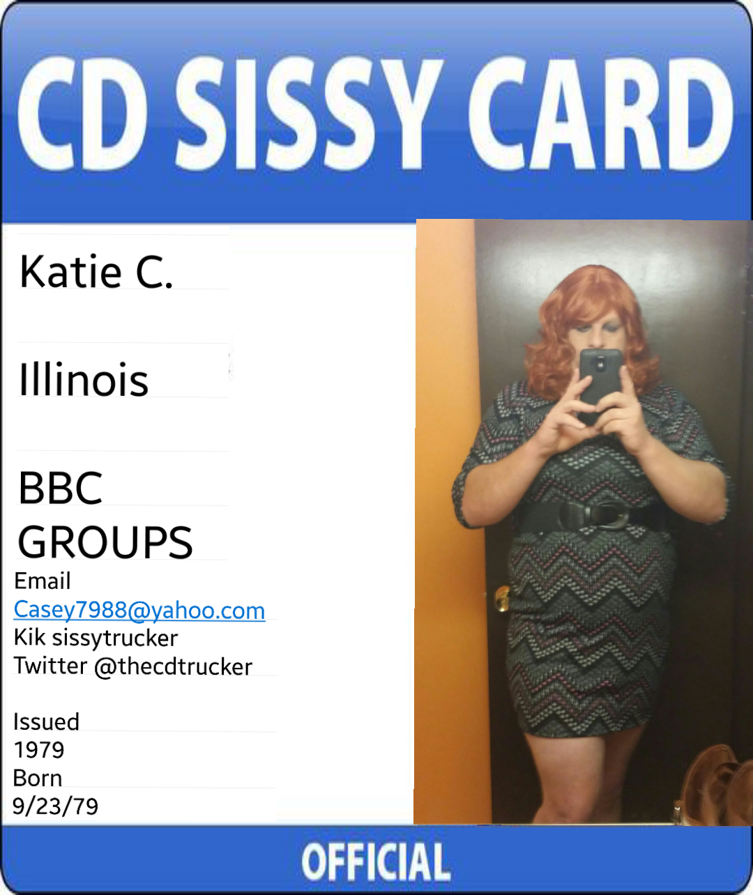 exposed-sissies:  Hi im katie im a sissy trucker  love to service any bbc that ask