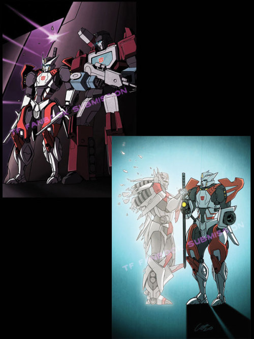 goddamnitriot:  sowiddlefur:  Secret Project revealed! I am putting together a TF Fanbook featuring Perceptor, Wing and Drift. I asked five artists to take part and they worked amazingly hard on what they created! I can’t say enough about how impressed