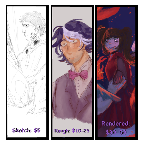COMMISSION INFO!! (Always Open Unless Specified Otherwise)