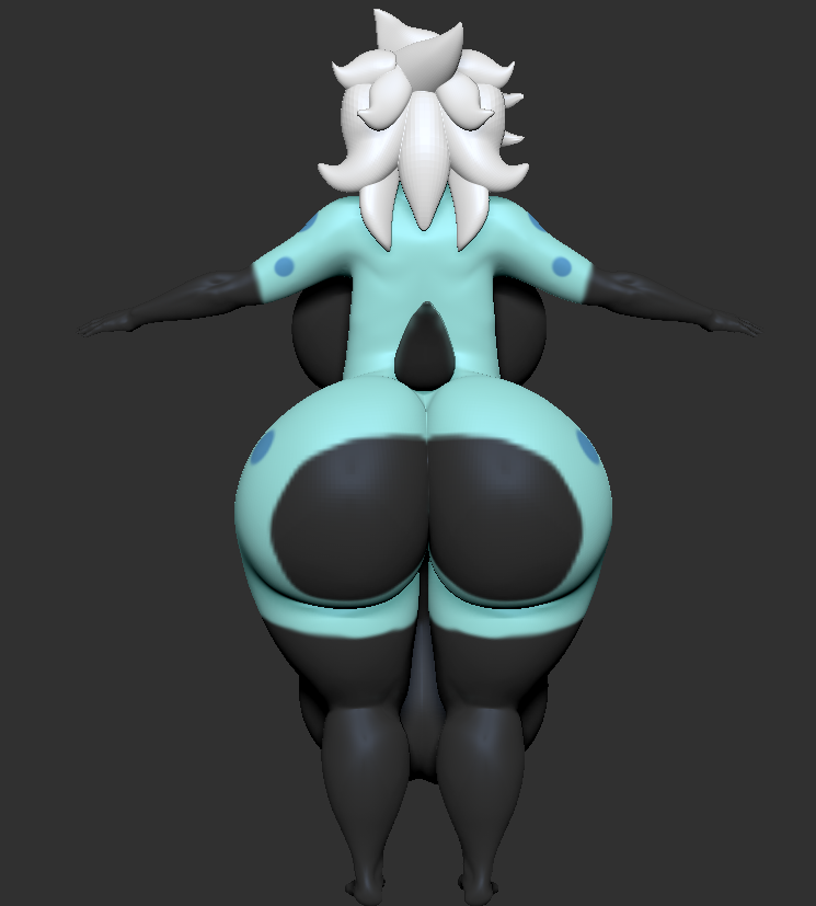 endlessillusionx:    Commission  model WIP