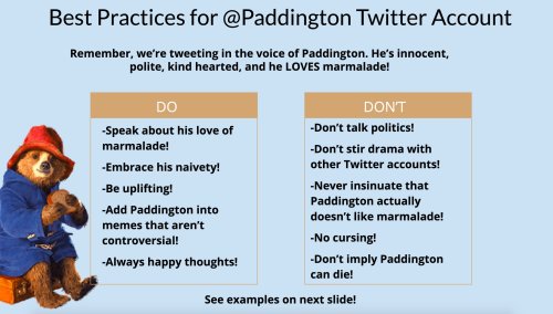 probablyaterf: armchair-factotum:inthefallofasparrow: Don’t imply Paddington can die. Can we t