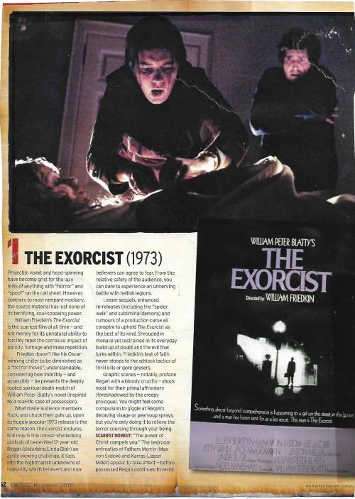 The Exorcist EMPIRE 2010