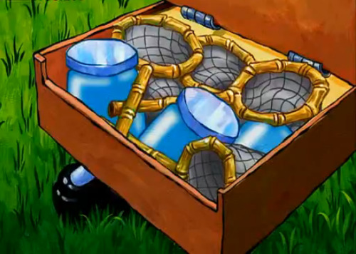 spongebobfreezeframes:“I hope you didn’t forget our nets.”“I didn’t forget them, Kevin. They’re in t