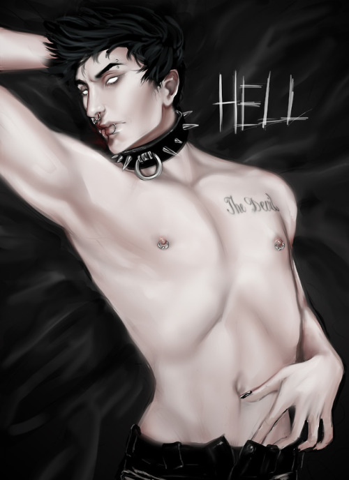 XXX   Commission for Hell@Gasrforum- http://www.patreon.com/krovav  photo