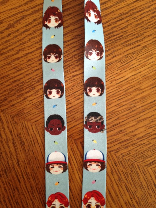 Stranger Things lanyards are now up on my store ready for order!http://tangicart.tictail.com/product