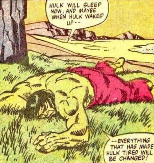 funnypages: Same here Hulk. Same.