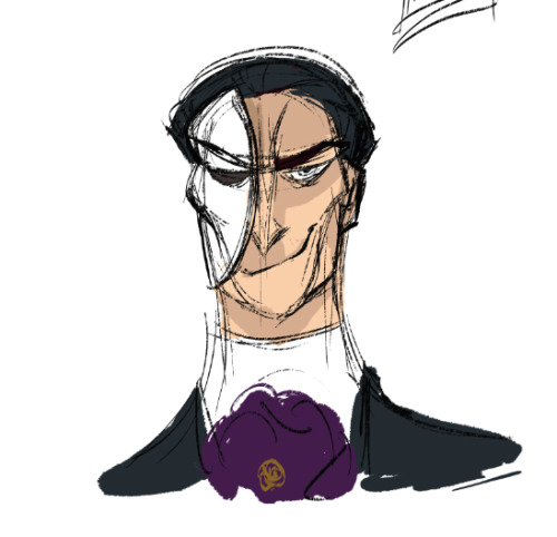 raddymaddy:  celine-kim:  PHANTOM OF THE OPERA #3 PROCESS SKETCHES: PHANTOM I probably have done mor