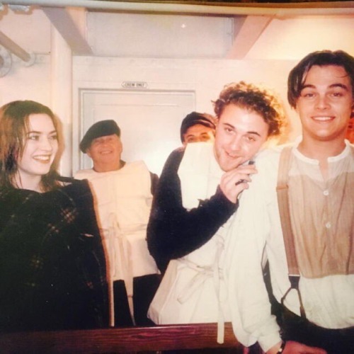 thepiercx:Behind The Scenes of Titanic, 1997.