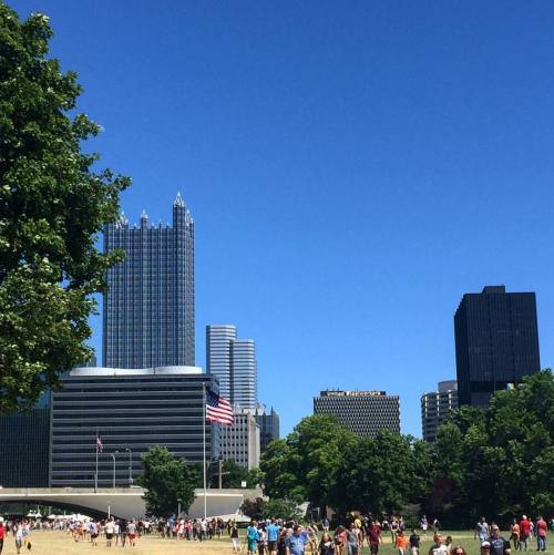 This is why we put up with those #Pittsburgh winters. #summer #June #sky #bluesky #412 #412project #