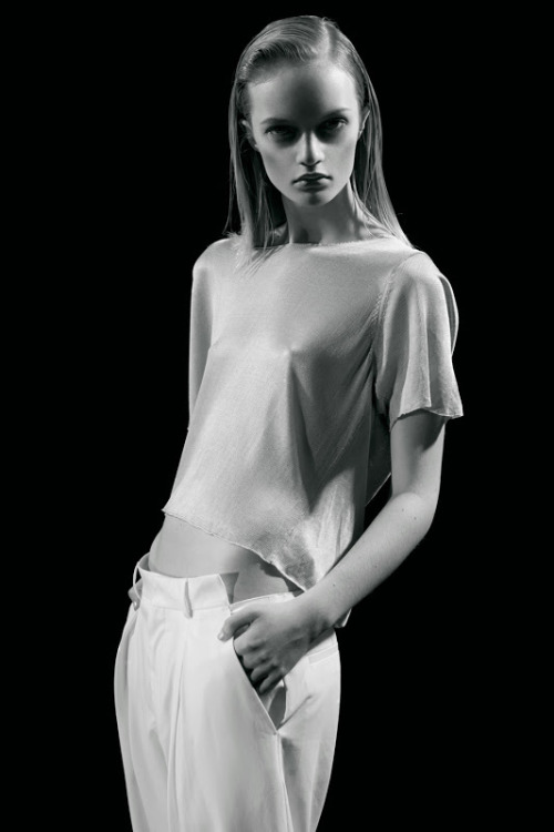 Ida Dyberg by Flemming Leitorp for FAULT MAGAZINE FALL 2011 ISSUE