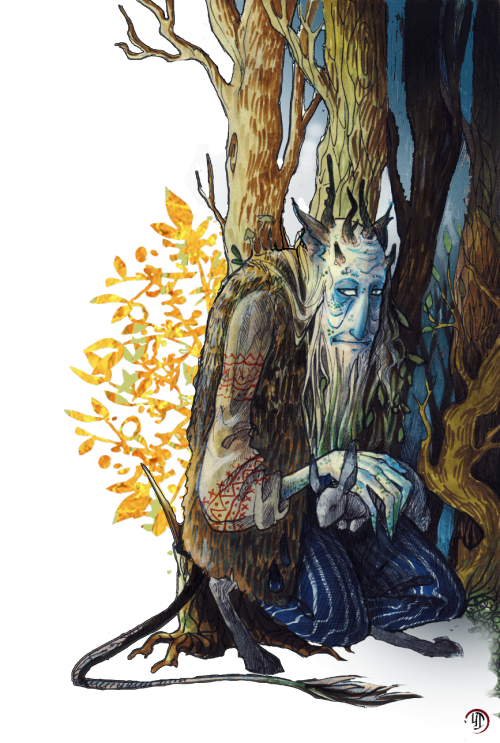 Leshy ([Leshii’] рус. Леший “Forest man”) — a woodland spirit, the master of