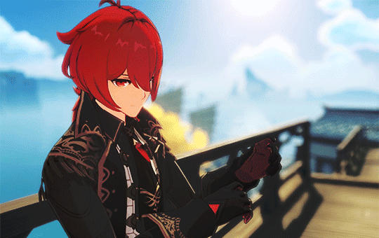 Fictional Ramblings Holding Hands With Diluc Kaeya Headcanons