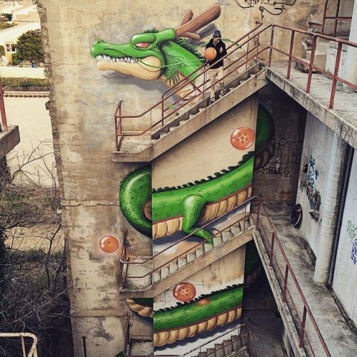 Porn photo nomellamesfriki:  La escalera de Shenron 