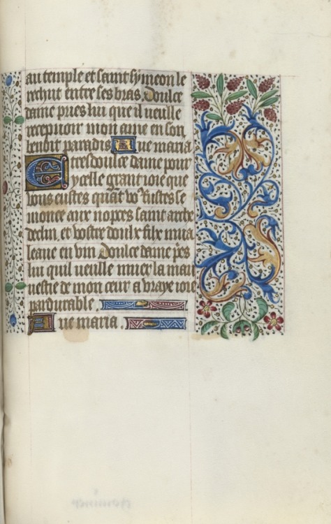 cma-medieval-art: Book of Hours (Use of Rouen): fol. 149r, Master of the Geneva Latini, c. 1470, Cle