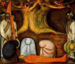 artist-rivera:  The Perpetual Renewal of the Revolutionary Struggle, 1927, Diego RiveraMedium: fresco