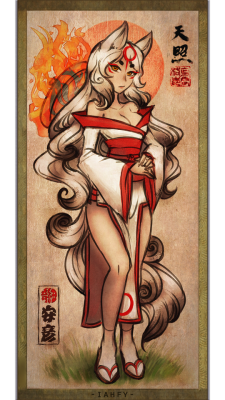 iahfy: human ammy b/c okami remaster hype!!  timelapse video  &lt;3 &lt;3 &lt;3