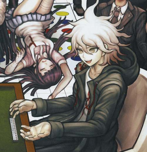 hajime: Komaeda from the groupshot as per request! Full size scan can be found here.