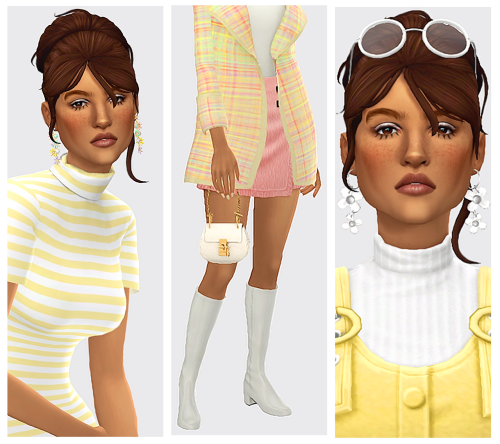 I’m obSESSED with this @okruee hair.  So obsessed I had to make this 60s banana lookbook. clem wears