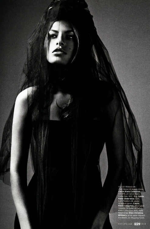 Magazine: Elle USYear: 2008Models: Eva MendesPhotographer: Dusan Reljin