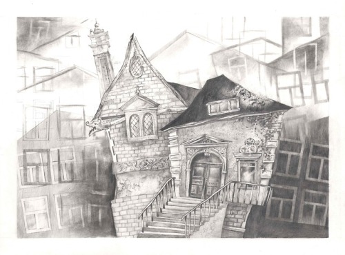 my illustration for Andersen’s The Old House. I make it for competition New Children’s Book and i’m 
