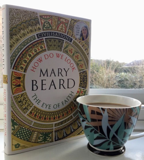 magsmagicalbookblr:Today’s offering for @bibliophilicwitch’s tomes and tea is coffee and Mary Beard’