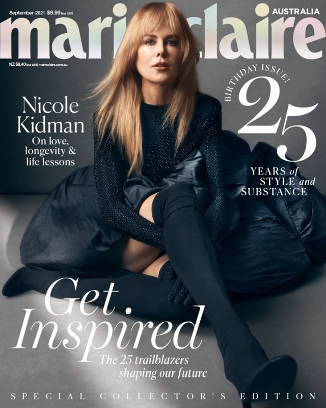 agelesswomen:Nicole Kidman for Marie Claire Australia photographed by Darren McDonald