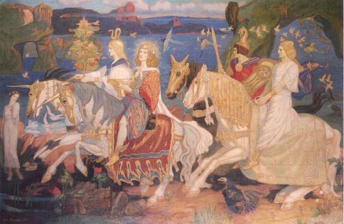 The Riders of the Sidhe by John Duncan (click to enlarge)