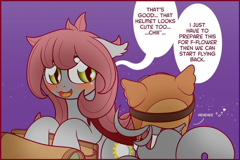 ask-laichi:“Let’s goooo. Can’t wait for echo practice!” /)&gt;w&lt;(\