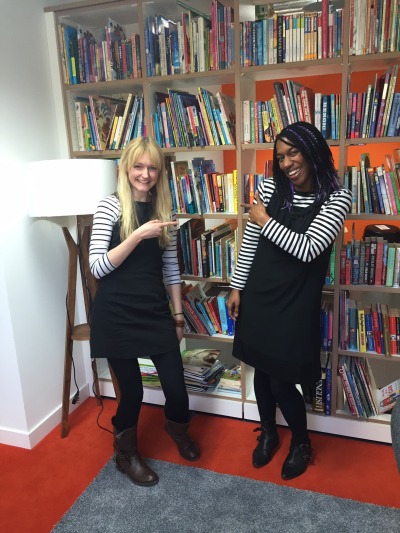 Nina and Sharon @ BookTrust