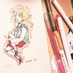 hurricane-katarina:  80’s Bird Mom with jean jacket and track shorts for day 5 