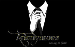 We are Anonymous. We are Legion. We do not forgive. We do not forget. Expect us.