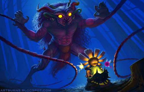 The Temptation of Majora by Mike Burns