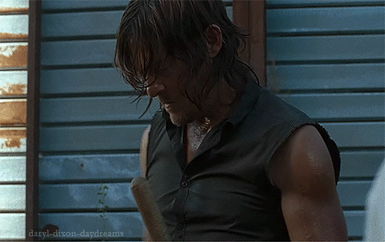 Norman Reedus as Daryl Dixon in The Walking Dead - S6 E14 Twice As Far gifs by @daryl-dixon-daydream