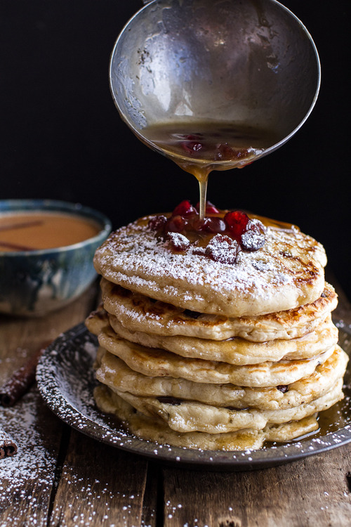 delta-breezes:Rum and Cranberry Pancakes | Half Baked Harvest on We Heart It.