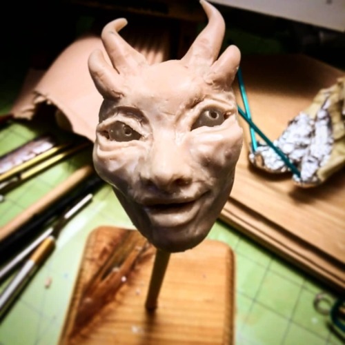 Dragon woman wip  #dragon #woman #sculpt #sereshofundur #supersculpey (at Lancaster, Pennsylvania) h