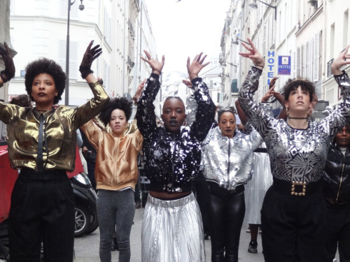 30 nuances de noir-es / Black French Feminist Marching BandPart 4/4March 2017 / Barbès / Pari