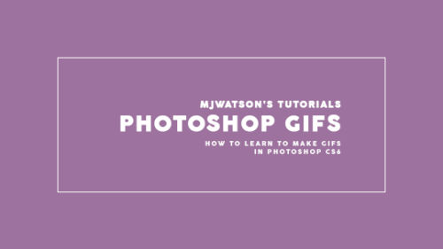mjwatson:MJWATSON’S GIF TUTORIAL.hey! i made this tutorial awhile ago but accidentally deleted it. s