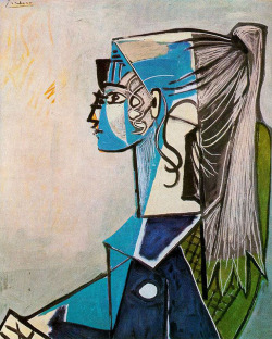 thehighlandrape:  PABLO PICASSO - Portrait