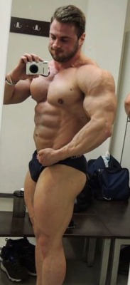deadlifts-and-derrida:  musclegodselfies: Adnan Gosto  Fasten you seatbelts, it’s going to be a bumpy night.  